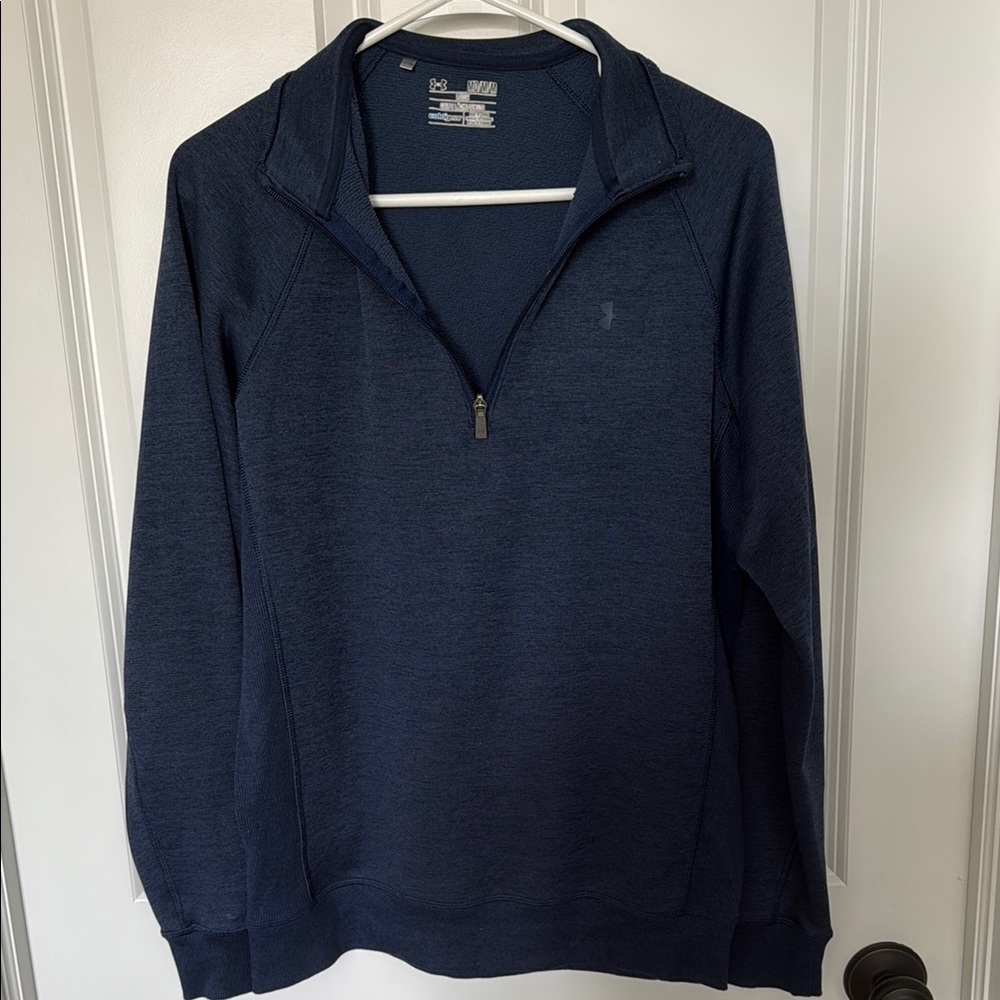 Men's Navy Blue Under Armour Quarter Zip